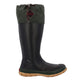 Muck Boots Unisex Forager Wellingtons in Black/Moss Green