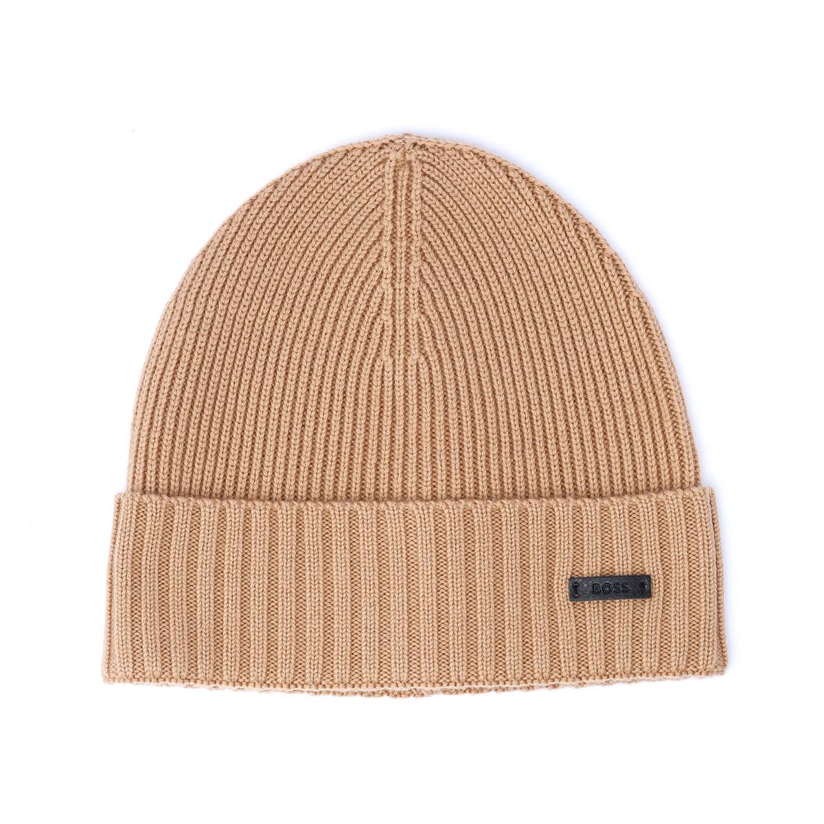 Boss - 50495306-260 MENS BOSS FATI BEANIE TAN