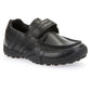 Geox J W.Snake Moc B Leather Boy's Black Moccasins Shoes