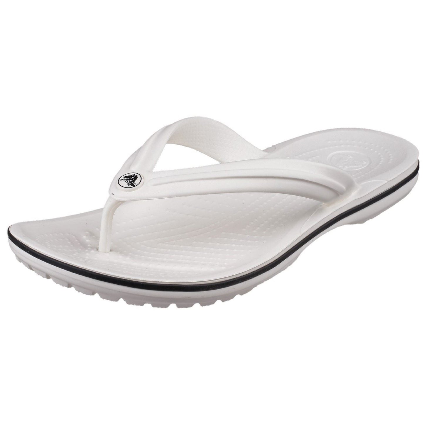 Crocs Unisex Crocband Flip in White