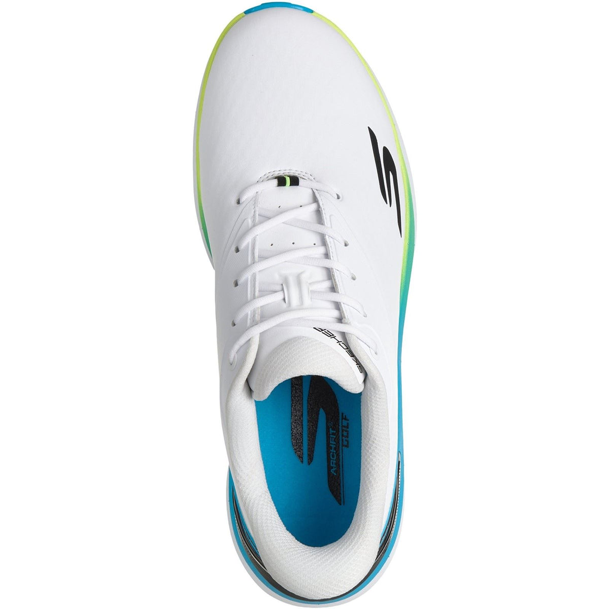 Skechers Blade Tour SI Men's White/Black/Multi Trim Golf Shoes