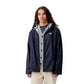 Hunter Izzy Hooded Unisex Adults Blue Jacket