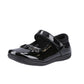 Hush Puppies Christina Patent Leather Youth Black Shoes