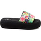 Rocket Dog Women's Splash Bahama Sandal in Black/Multi