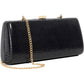 Dune Belinda Women's Black Clutch Bag