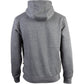 Caterpillar Men's Trademark Hooded Sweatshirt in Heather Grey