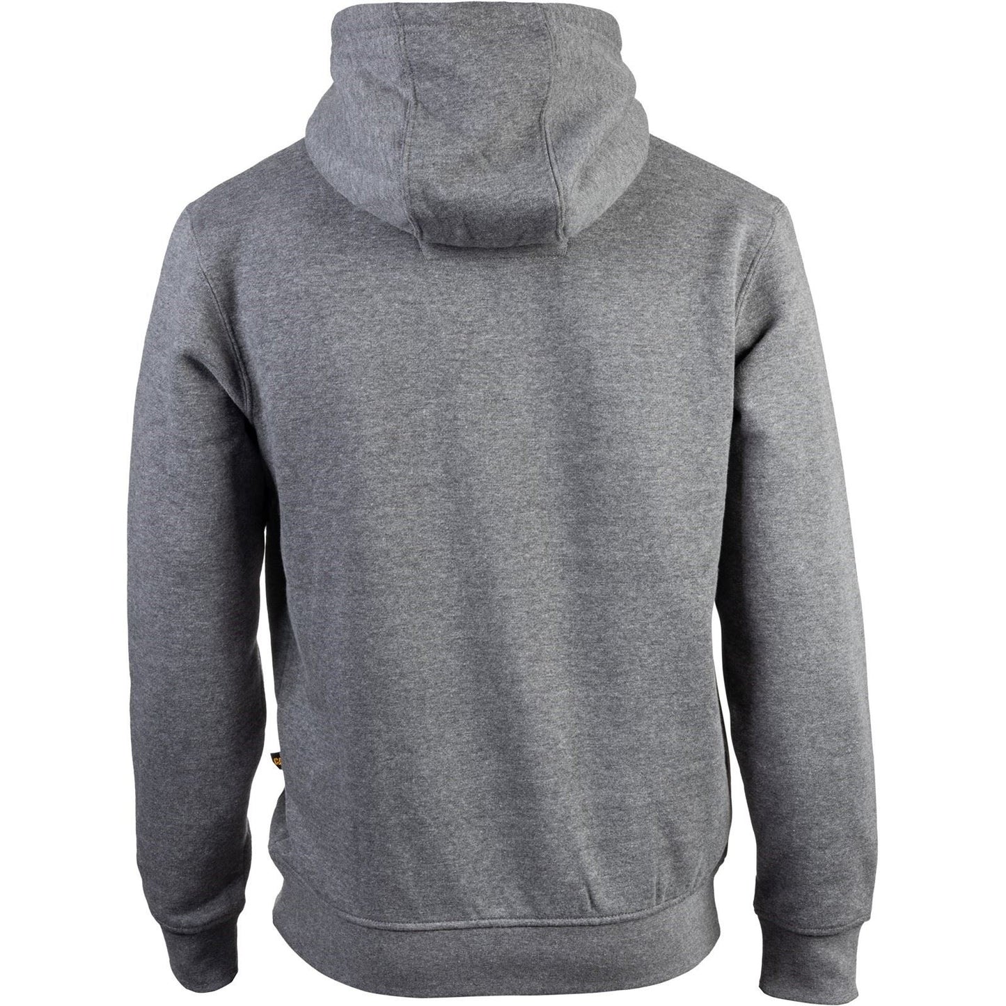 Caterpillar Men's Trademark Hooded Sweatshirt in Heather Grey