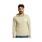 Caterpillar Men's Hooded Long Sleeve Tee in Peyote