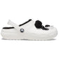 Crocs Classic Lined Fun Lab Thermoplastic Panda Clogs