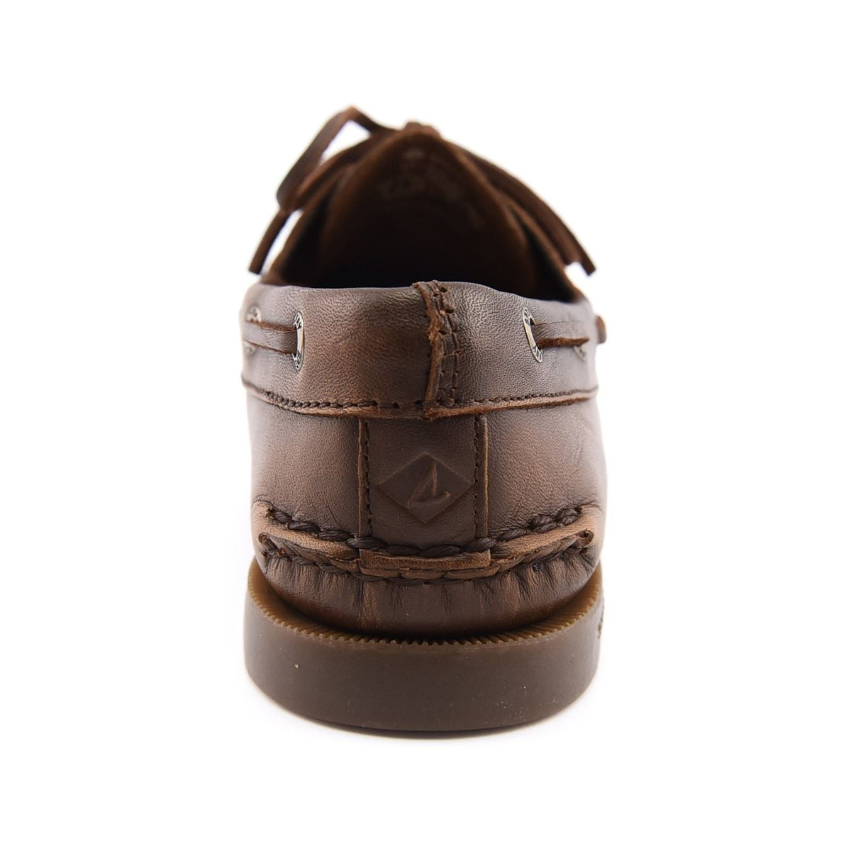 Sperry Authentic 2 Eye Boat Leather Women's Medium Brown Boat Shoes