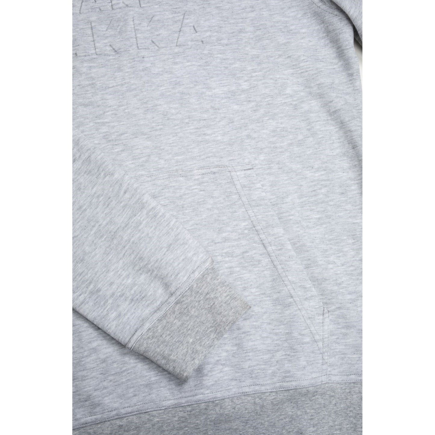 Hard Yakka Men's Embossed Pullover Hoodie in Light Grey Marle