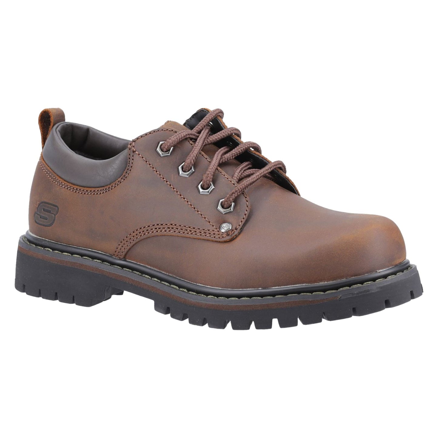 Skechers Men's Tom Cats Shoe in Dark Brown