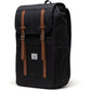 Herschel Bags Retreat Unisex Adults Black Backpack - Medium
