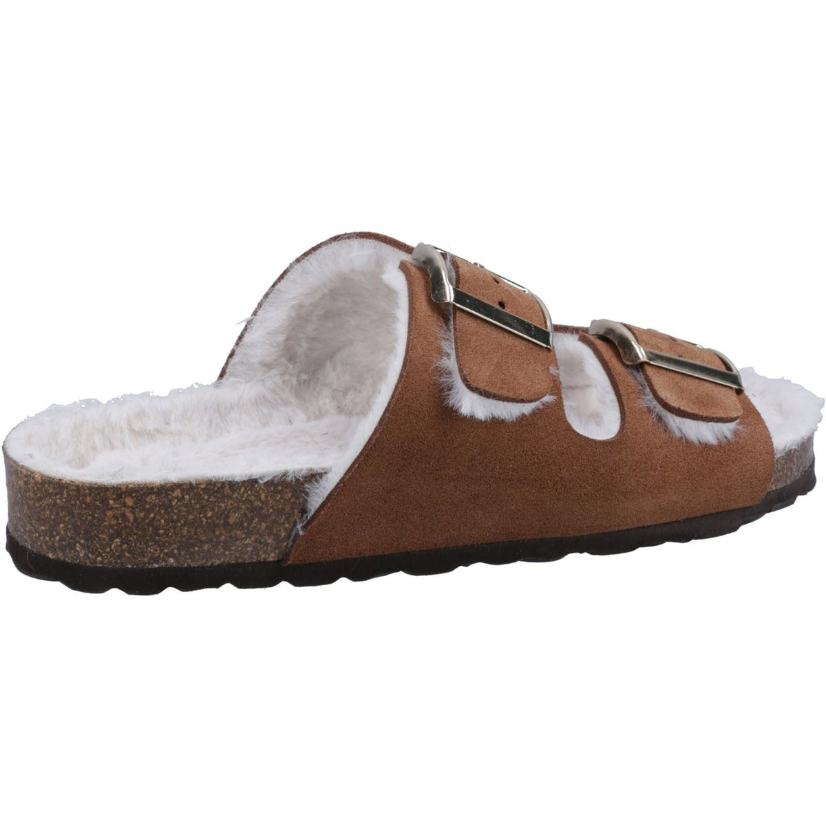 Hush Puppies Women's Jessie Mule Slipper in Tan