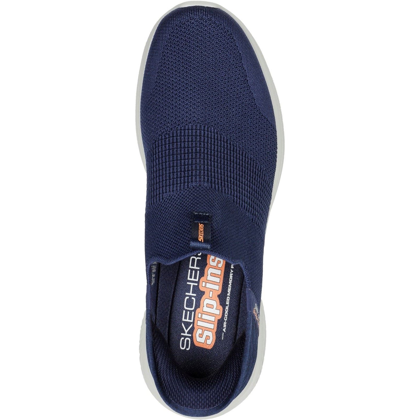 Skechers Men's Ultra Flex 3.0 Smooth Step Wide Trainers in Navy