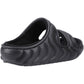 Crocs Women's Classic Cozzzy Overpuff Sandal in Black