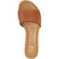 Dune Lino Leather Women's Tan Sandals
