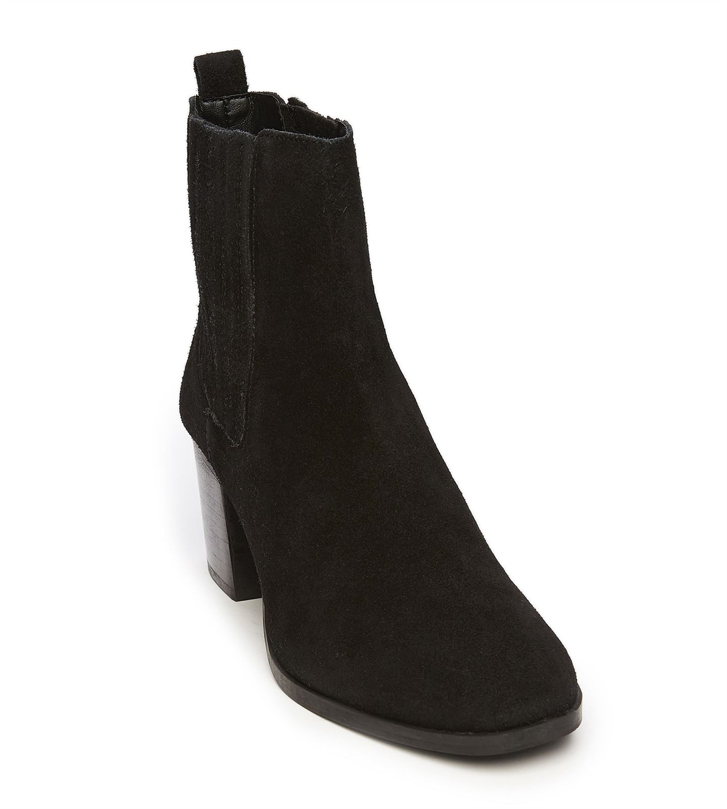 Osprey London The Naples Suede Women's Black Boots