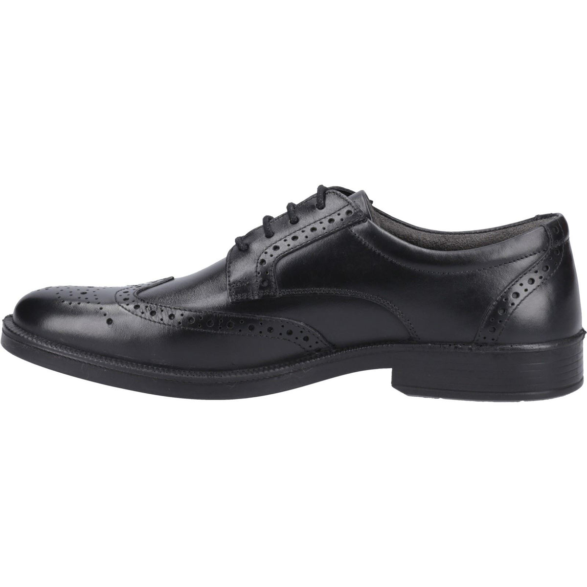 Hush Puppies Men's Nolan Brogue in Black