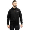 Caterpillar Essential 1/4 Zip Polyester Men's Black Sweatshirt