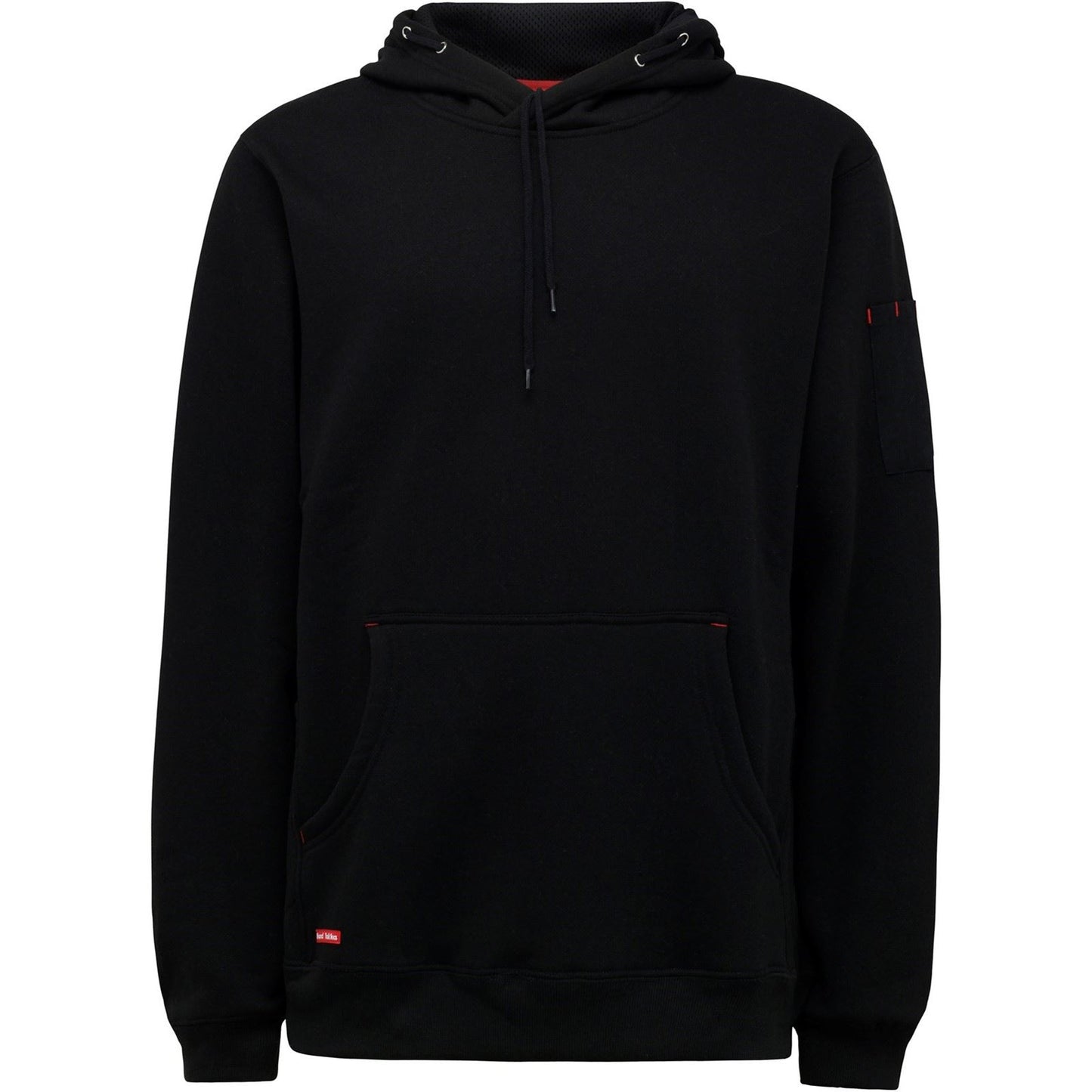 Hard Yakka Men's Brushed Fleece Hoodie in Black