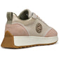 Geox D AMABEL Synthetic Polyurethane Women's Light Sand/Light Taupe Trainers