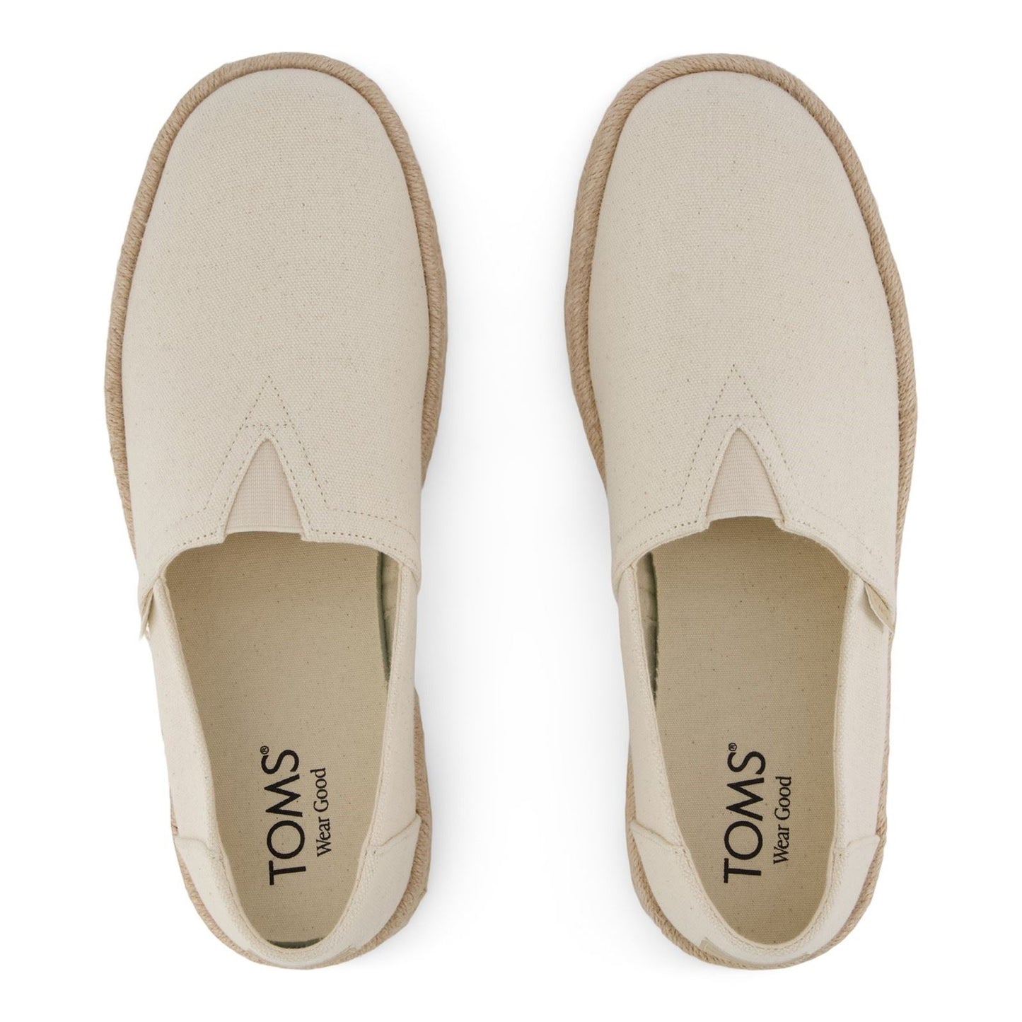 TOMS Alpargata Rope 2.0 Cotton Men's Natural Shoes