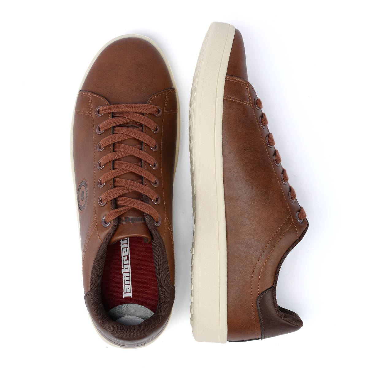 Lambretta Pinball 2 Men's Tan Trainers