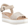 TOMS Women's Diana Wedge in Champagne