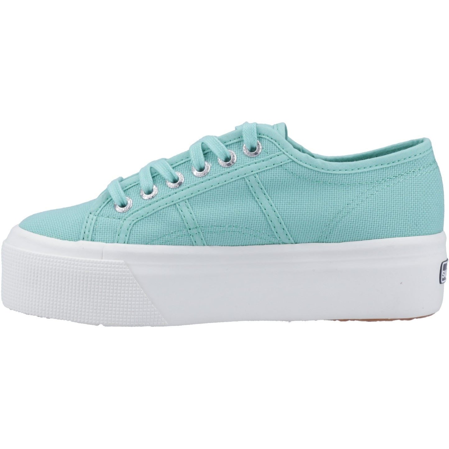 Superga Women's 2790 LINEA UP AND DOWN TRAINER in Green Water