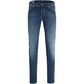 Jack & Jones Glenn Fox Cotton Men's Blue Slim Jeans