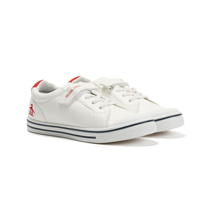 Penguin Junior Rainbow White Trainers