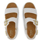 TOMS Giana Textile Women's White Beachside Sandals