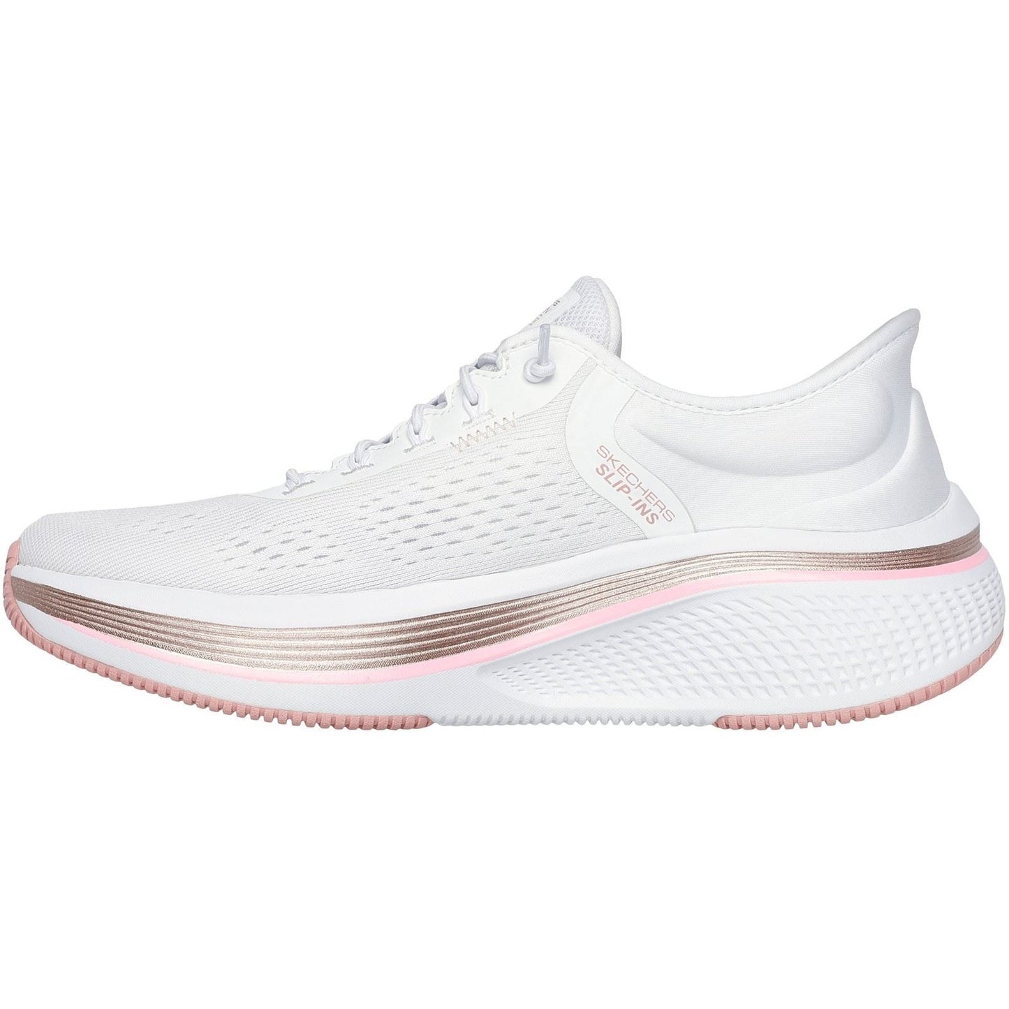 Skechers Performance Go Run Elevate 2.0 Banyan Textile Women's White/Pink Trainers