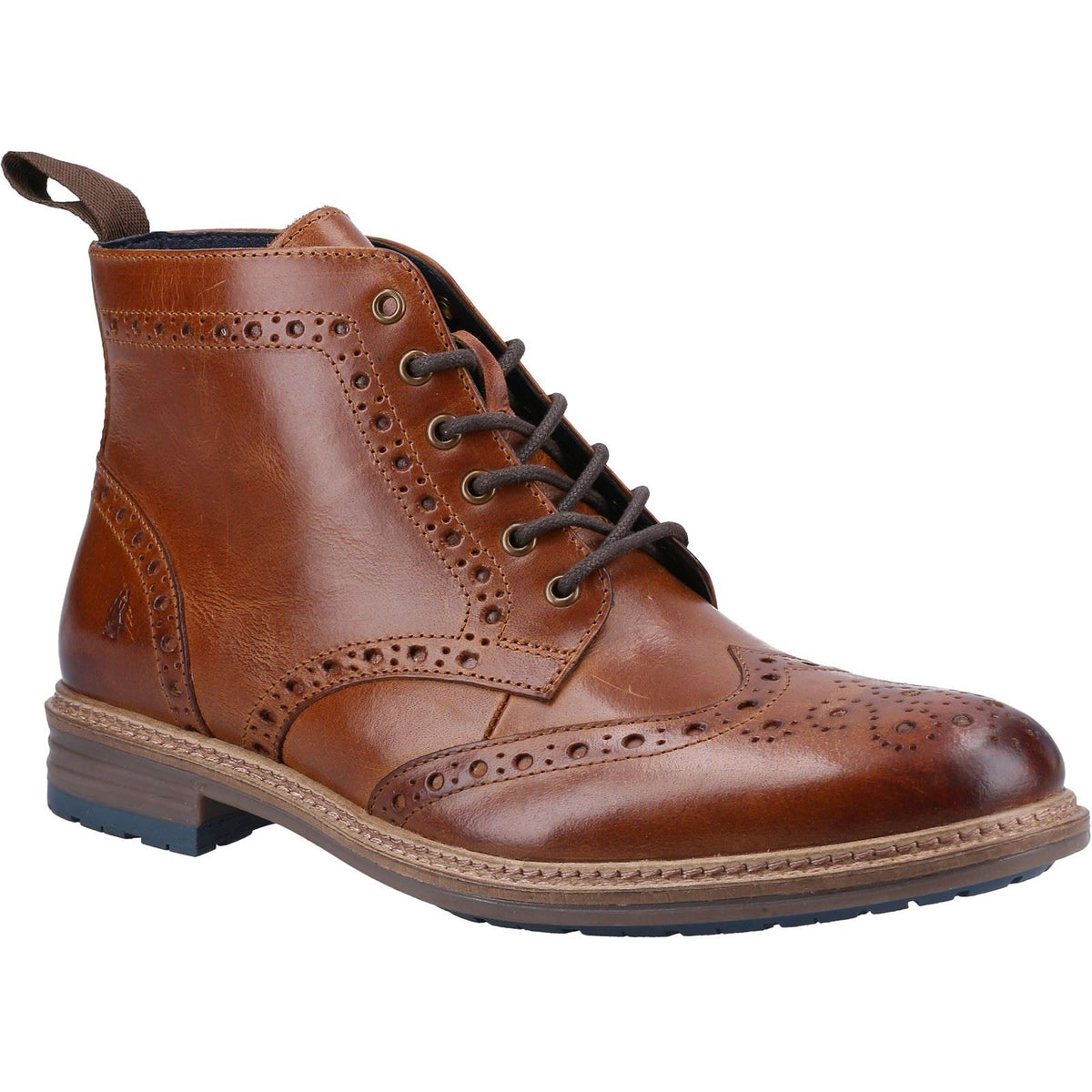 Hush Puppies Men's Joshua Brogue Boot in Tan