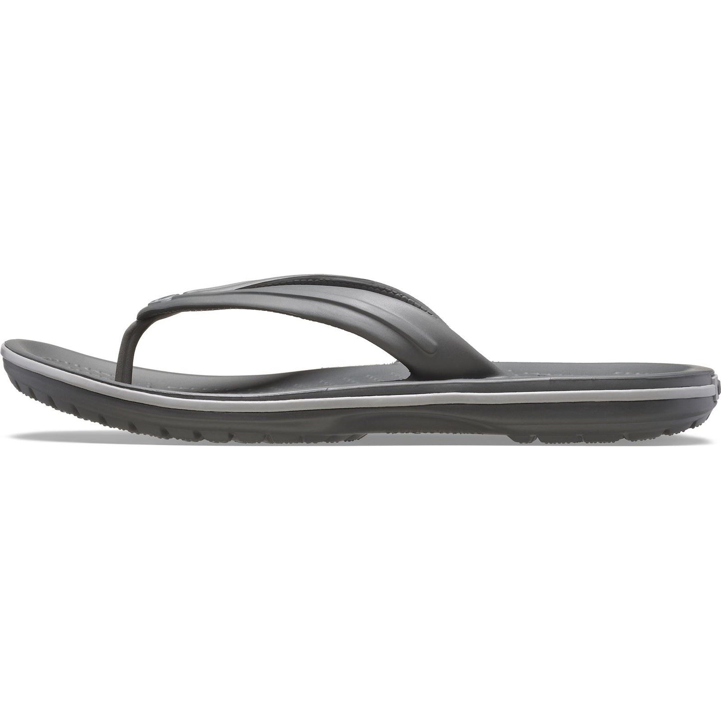 Crocs Crocband Thermoplastic Slate Grey/Smoke Flip Flops