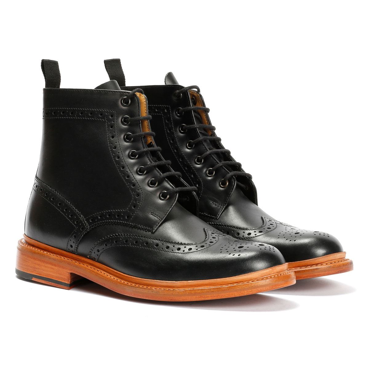 Chapman & Moore Walter Brogue Leather Men's Boots