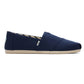 TOMS Women's Alpargata Shoes in Navy