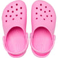 Crocs Toddler Classic Thermoplastic Taffy Pink Loafers
