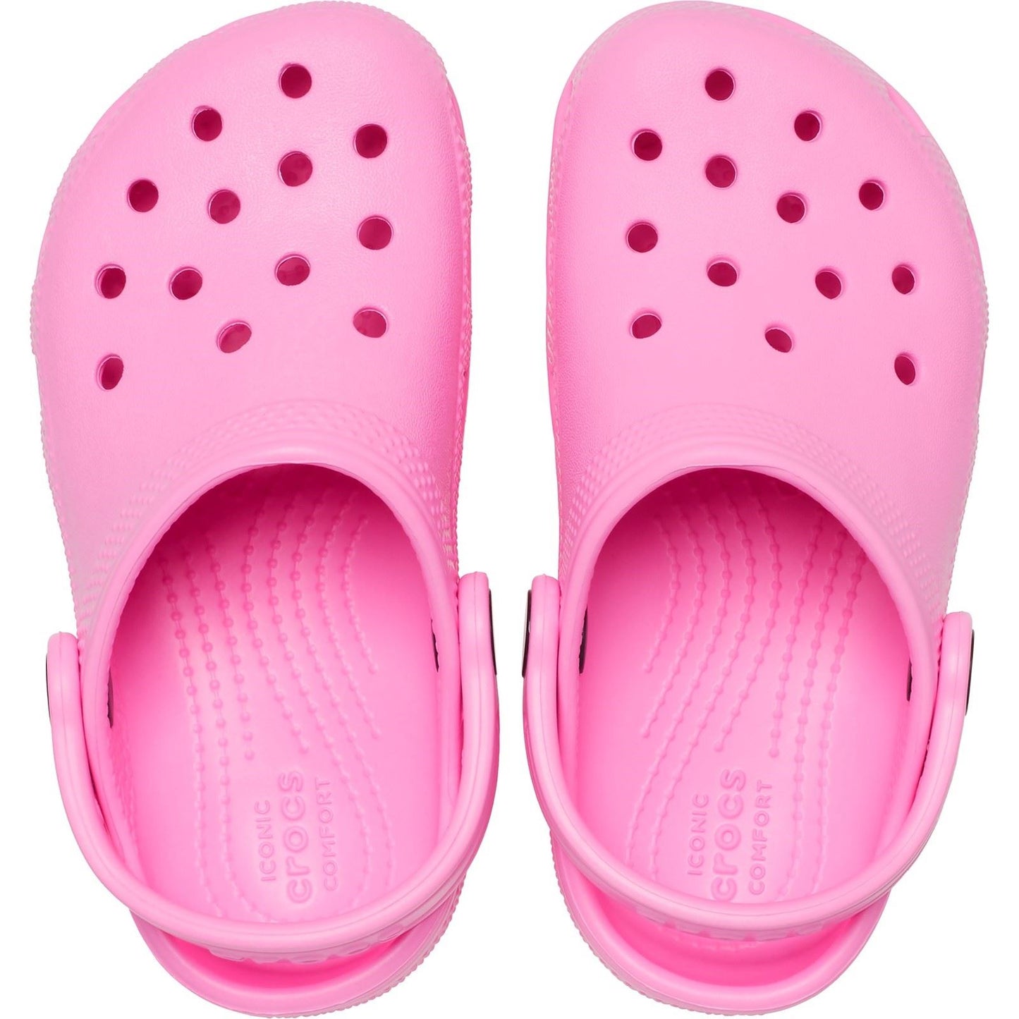 Crocs Toddler Classic Thermoplastic Taffy Pink Loafers
