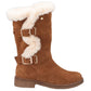 Hush Puppies Women's Megan Wide Boot in Tan