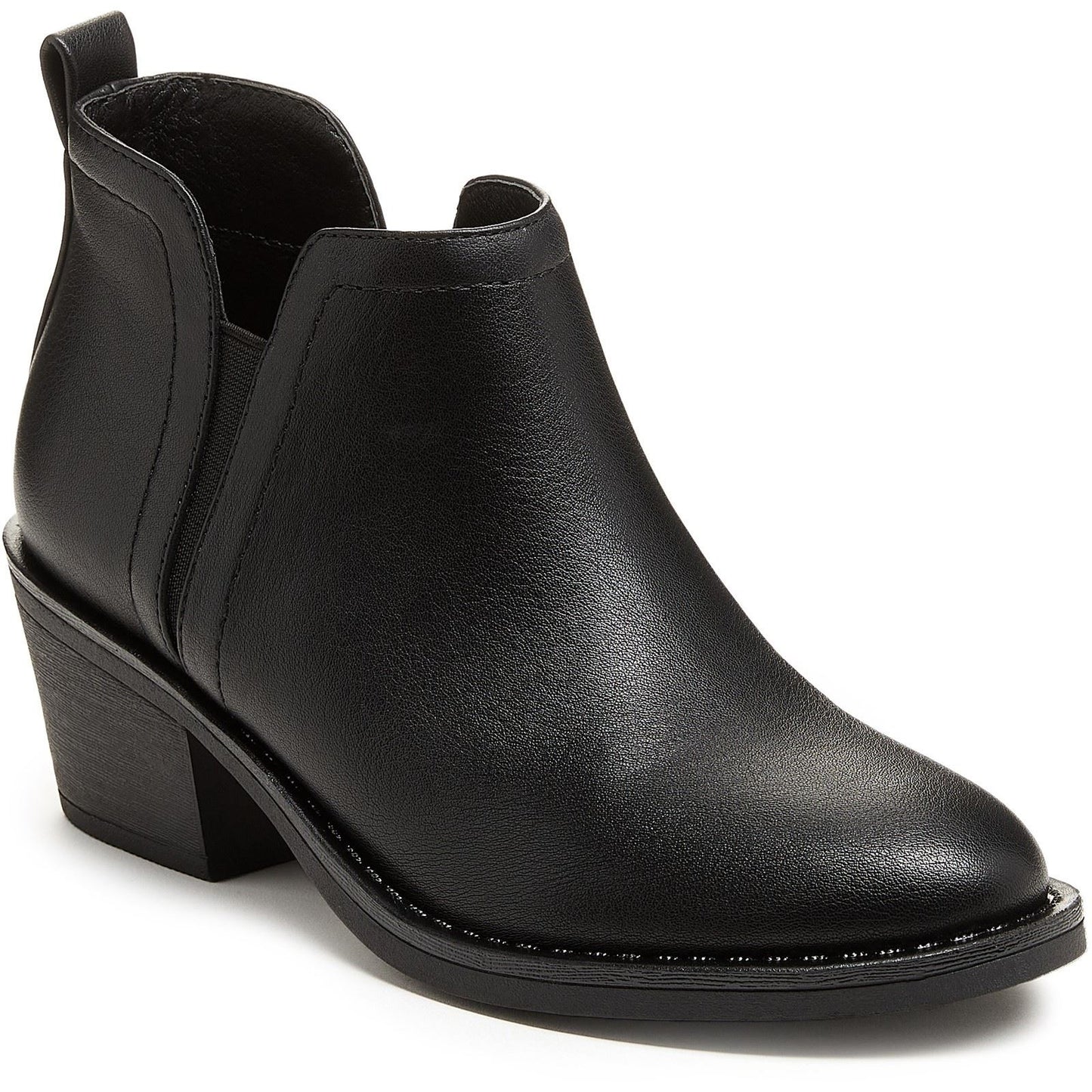 Rocket Dog York Polyurethane Women's Black Heeled Ankle Boots