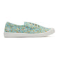 Penguin Anita Canvas Women's Sage Floral Pumps