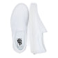 Vans Classic Slip on Women's True White Canvas Trainers