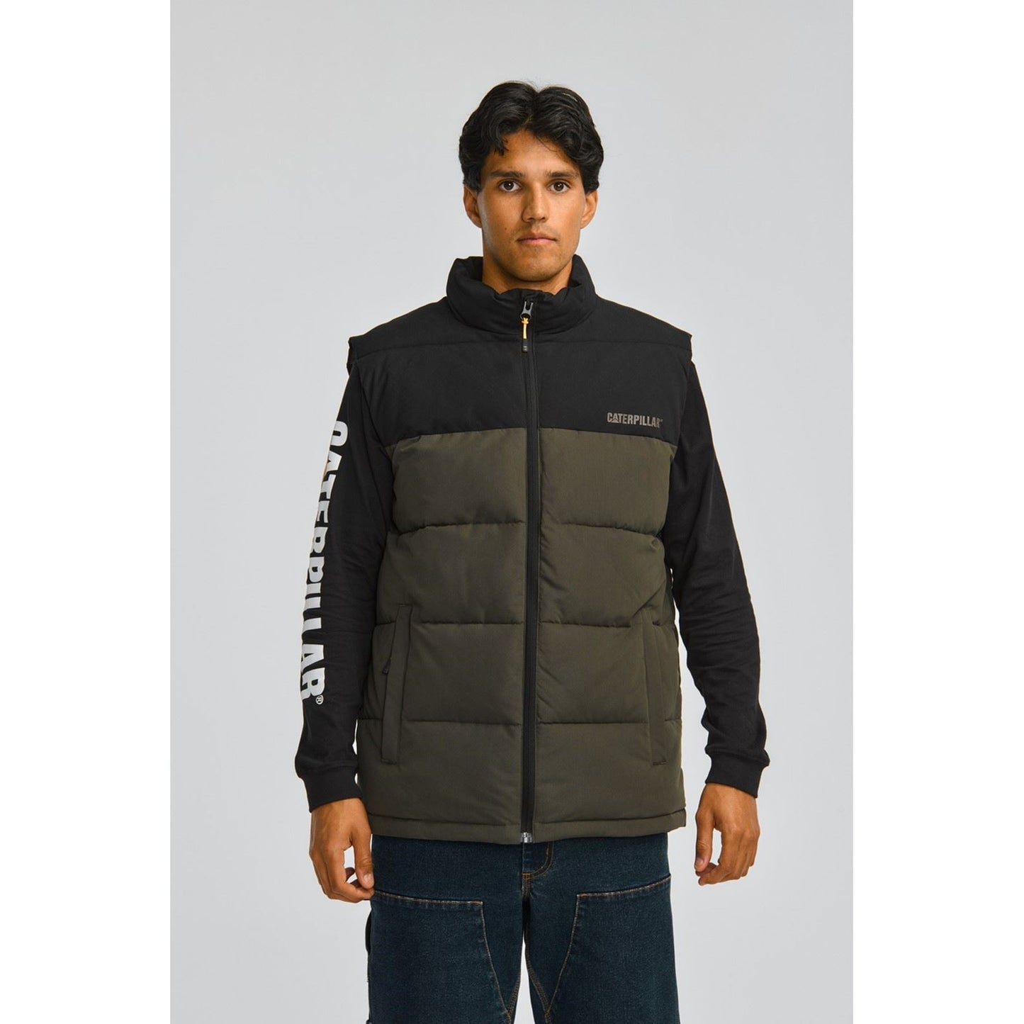 Caterpillar Men's Arctic Zone Vest in Moss