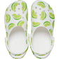 Crocs Classic Graphic EVA Women's Lime Standard Clogs