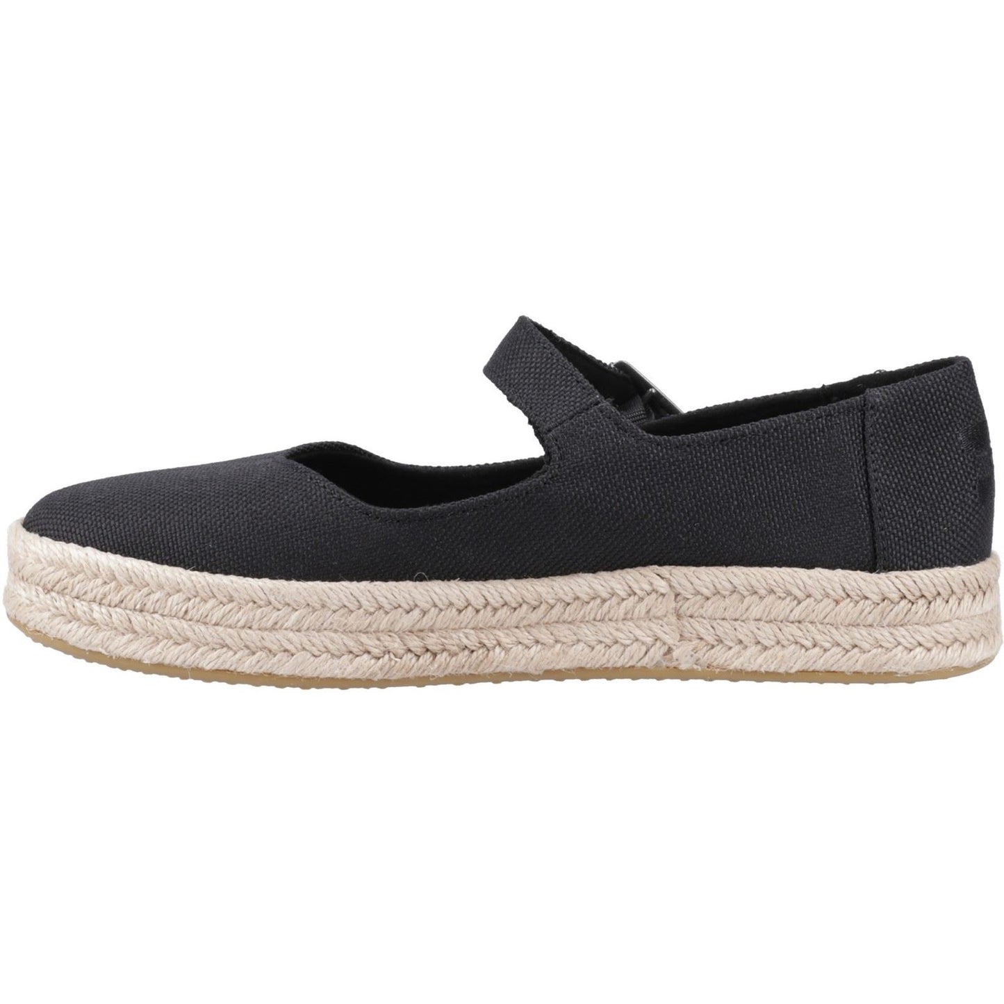 TOMS Women's Carolina Mary Jane Shoe in Black