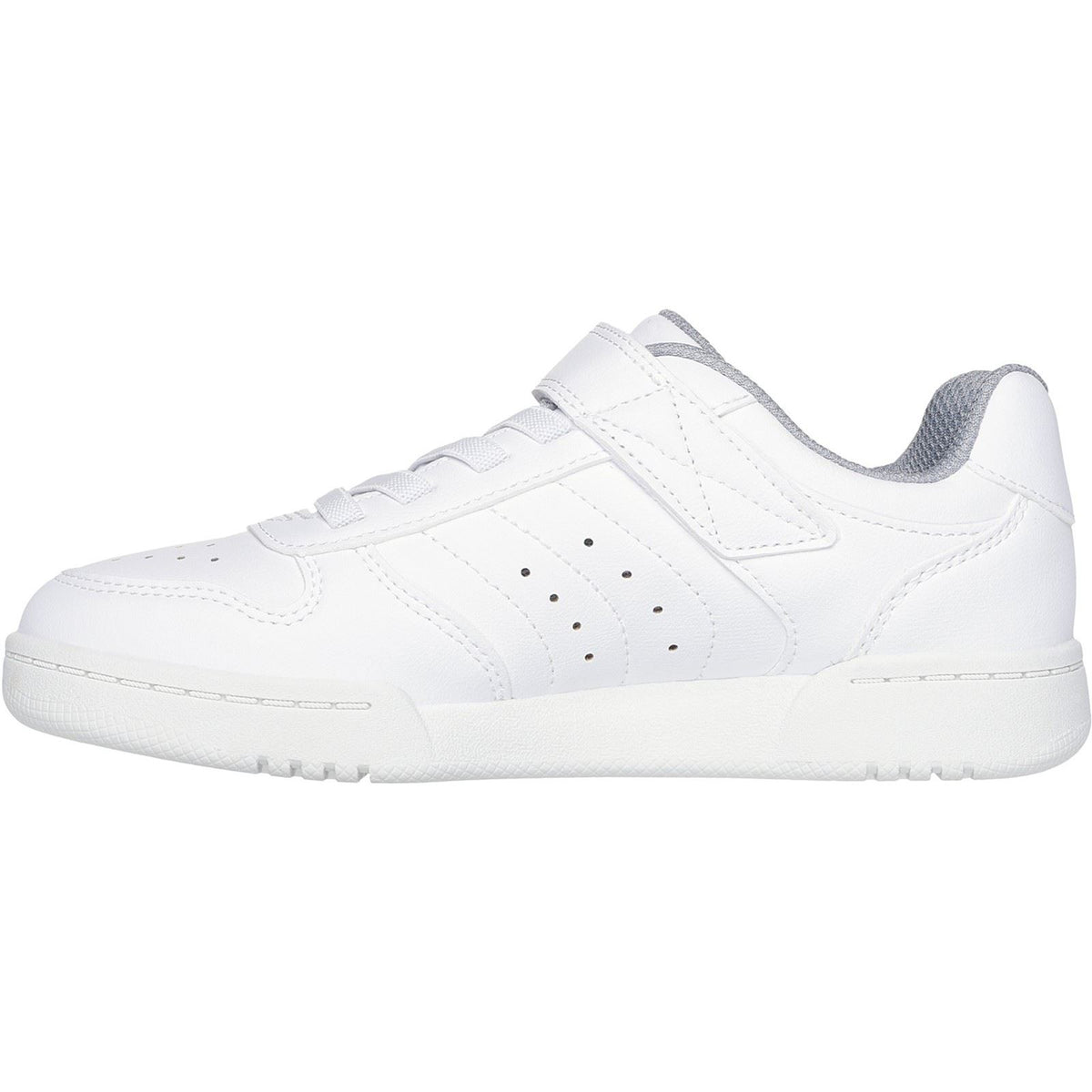 Skechers Quick Street Boy's White Trainers