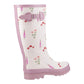 Cotswold Wildflower Tall Rubber Women's Pink Wellington Boots