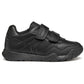 Geox J Rann-E Unisex Kid's Black Trainers